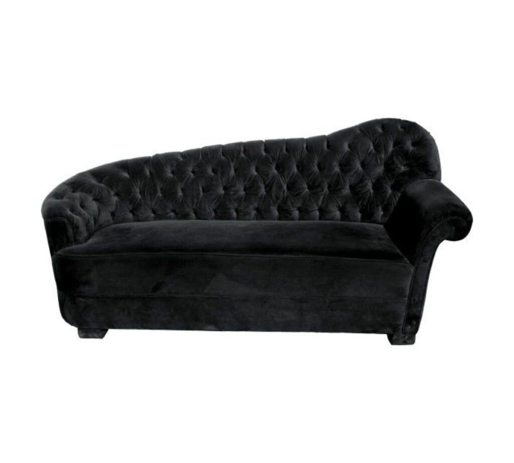 sofá Luxo preto